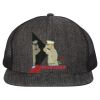 Flat Bill Six-Panel Trucker Cap Thumbnail