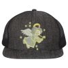 Flat Bill Six-Panel Trucker Cap Thumbnail