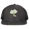 Flat Bill Six-Panel Trucker Cap Thumbnail