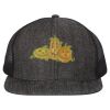 Flat Bill Six-Panel Trucker Cap Thumbnail