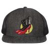 Flat Bill Six-Panel Trucker Cap Thumbnail