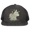 Flat Bill Six-Panel Trucker Cap Thumbnail