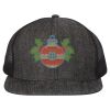 Flat Bill Six-Panel Trucker Cap Thumbnail