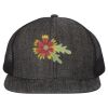 Flat Bill Six-Panel Trucker Cap Thumbnail