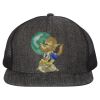 Flat Bill Six-Panel Trucker Cap Thumbnail