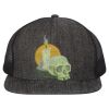 Flat Bill Six-Panel Trucker Cap Thumbnail