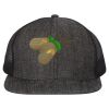 Flat Bill Six-Panel Trucker Cap Thumbnail