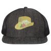 Flat Bill Six-Panel Trucker Cap Thumbnail