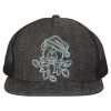 Flat Bill Six-Panel Trucker Cap Thumbnail