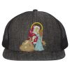 Flat Bill Six-Panel Trucker Cap Thumbnail