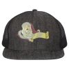 Flat Bill Six-Panel Trucker Cap Thumbnail