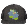 Flat Bill Six-Panel Trucker Cap Thumbnail