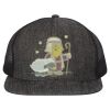 Flat Bill Six-Panel Trucker Cap Thumbnail