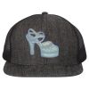 Flat Bill Six-Panel Trucker Cap Thumbnail