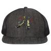 Flat Bill Six-Panel Trucker Cap Thumbnail