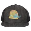 Flat Bill Six-Panel Trucker Cap Thumbnail