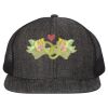 Flat Bill Six-Panel Trucker Cap Thumbnail