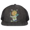 Flat Bill Six-Panel Trucker Cap Thumbnail