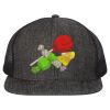 Flat Bill Six-Panel Trucker Cap Thumbnail