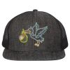 Flat Bill Six-Panel Trucker Cap Thumbnail