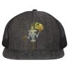 Flat Bill Six-Panel Trucker Cap Thumbnail