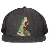 Flat Bill Six-Panel Trucker Cap Thumbnail