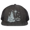 Flat Bill Six-Panel Trucker Cap Thumbnail