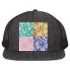 Flat Bill Six-Panel Trucker Cap Thumbnail