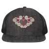 Flat Bill Six-Panel Trucker Cap Thumbnail