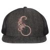 Flat Bill Six-Panel Trucker Cap Thumbnail