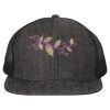 Flat Bill Six-Panel Trucker Cap Thumbnail