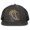 Flat Bill Six-Panel Trucker Cap Thumbnail