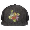 Flat Bill Six-Panel Trucker Cap Thumbnail