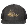Flat Bill Six-Panel Trucker Cap Thumbnail