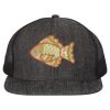 Flat Bill Six-Panel Trucker Cap Thumbnail