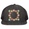 Flat Bill Six-Panel Trucker Cap Thumbnail