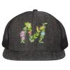 Flat Bill Six-Panel Trucker Cap Thumbnail