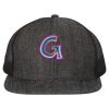 Flat Bill Six-Panel Trucker Cap Thumbnail