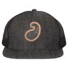 Flat Bill Six-Panel Trucker Cap Thumbnail