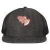 Flat Bill Six-Panel Trucker Cap Thumbnail