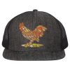 Flat Bill Six-Panel Trucker Cap Thumbnail