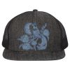 Flat Bill Six-Panel Trucker Cap Thumbnail