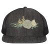 Flat Bill Six-Panel Trucker Cap Thumbnail