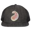 Flat Bill Six-Panel Trucker Cap Thumbnail