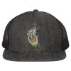 Flat Bill Six-Panel Trucker Cap Thumbnail