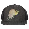 Flat Bill Six-Panel Trucker Cap Thumbnail