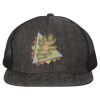 Flat Bill Six-Panel Trucker Cap Thumbnail