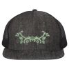 Flat Bill Six-Panel Trucker Cap Thumbnail