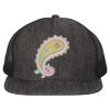 Flat Bill Six-Panel Trucker Cap Thumbnail