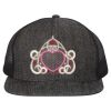 Flat Bill Six-Panel Trucker Cap Thumbnail